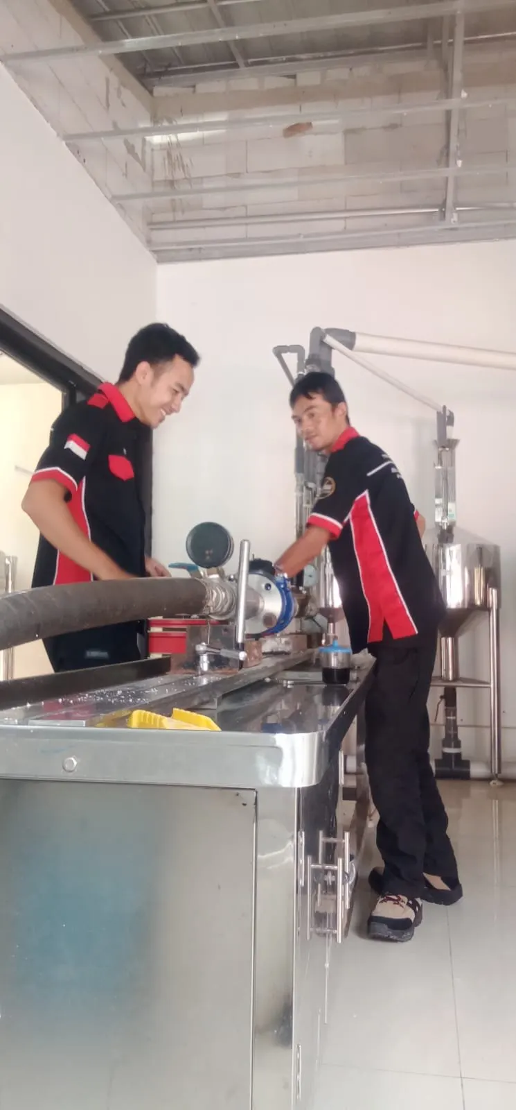 Dokumentasi pekerjaan Tirta Shaka